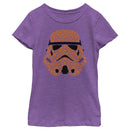 Girl's Star Wars: A New Hope Halloween Stormtrooper Jack-O'-Lantern Fill T-Shirt