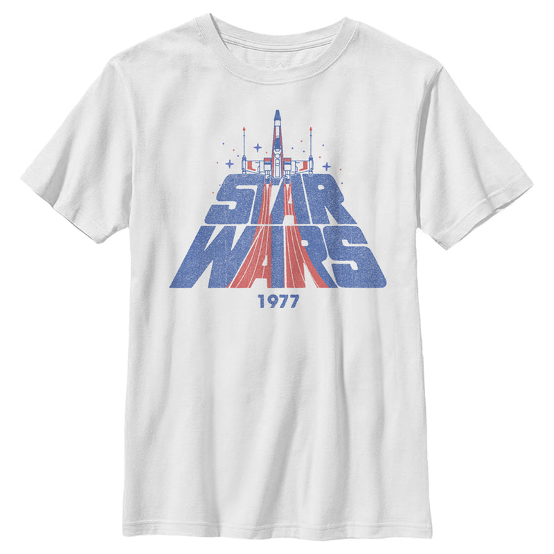 Boy's Star Wars: A New Hope Retro X-Wing Fighter T-Shirt