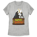 Women's Star Wars Happy Birthday Duel Cake T-Shirt