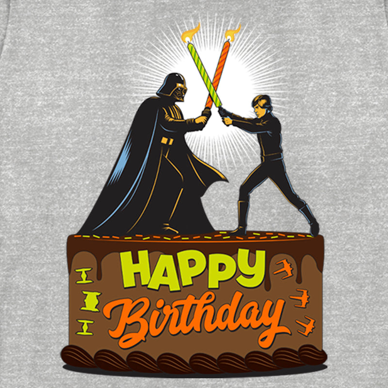 Women's Star Wars Happy Birthday Duel Cake T-Shirt