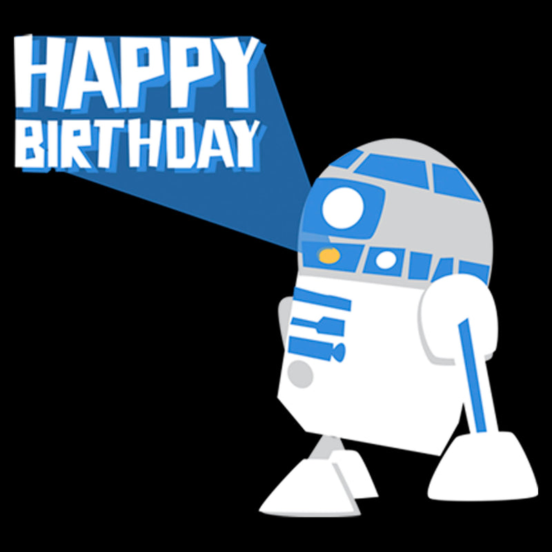 Men's Star Wars R2-D2 Happy Birthday T-Shirt