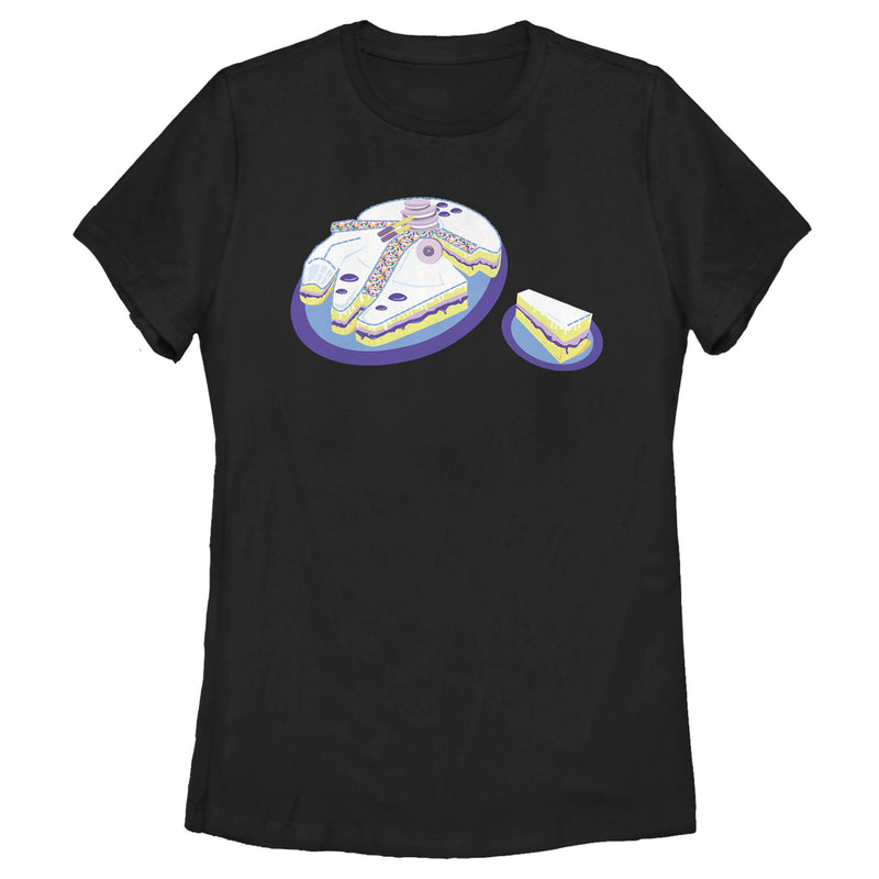 Women's Star Wars Millennium Falcon Cake T-Shirt