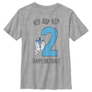 Boy's Star Wars R2-D2 Happy 2nd Birthday T-Shirt