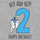 Boy's Star Wars R2-D2 Happy 2nd Birthday T-Shirt