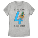 Women's Star Wars Boba Fett 4th Birthday Full of Bounty T-Shirt