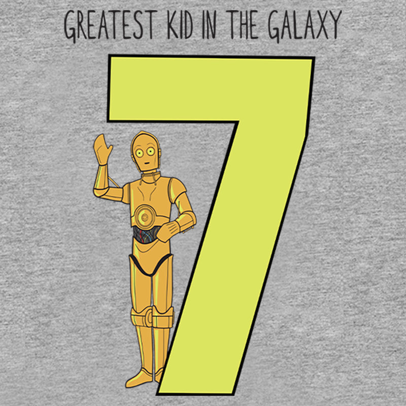 Boy's Star Wars C-3PO Greatest Kid in the Galaxy T-Shirt