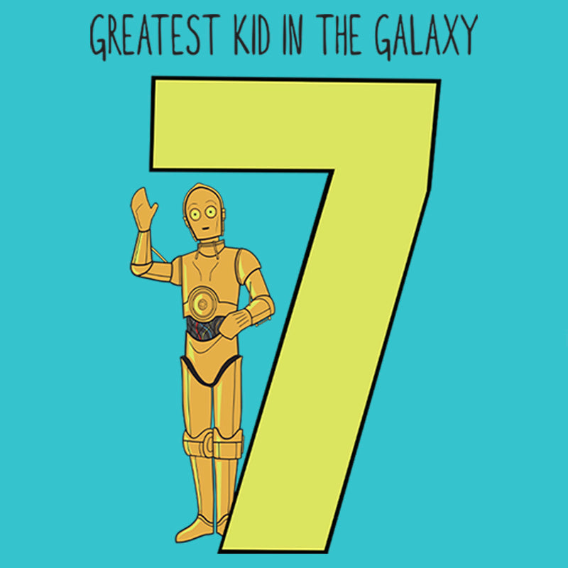 Girl's Star Wars C-3PO Greatest Kid in the Galaxy T-Shirt