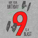 Boy's Star Wars TIE Fighter 9th Birthday Blast T-Shirt