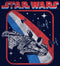 Men's Star Wars Patriotic Vintage Millennium Falcon Stripes T-Shirt