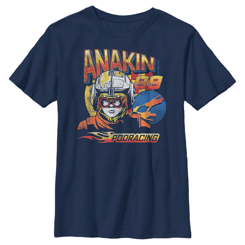 Boy's Star Wars: The Phantom Menace Podracing Anakin 99 T-Shirt