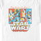 Men's Star Wars Colorful Panels T-Shirt