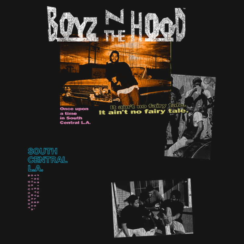 Women's Boyz n the Hood Distressed Crew Portraits T-Shirt