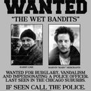 Junior's Home Alone Wet Bandits Wanted Poster T-Shirt