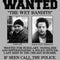 Men's Home Alone Wet Bandits Wanted Poster Pull Over Hoodie