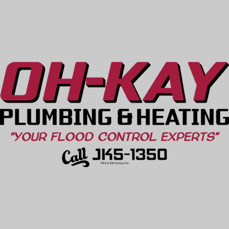 Men's Home Alone Oh-Kay Plumbing & Heating Sweatshirt