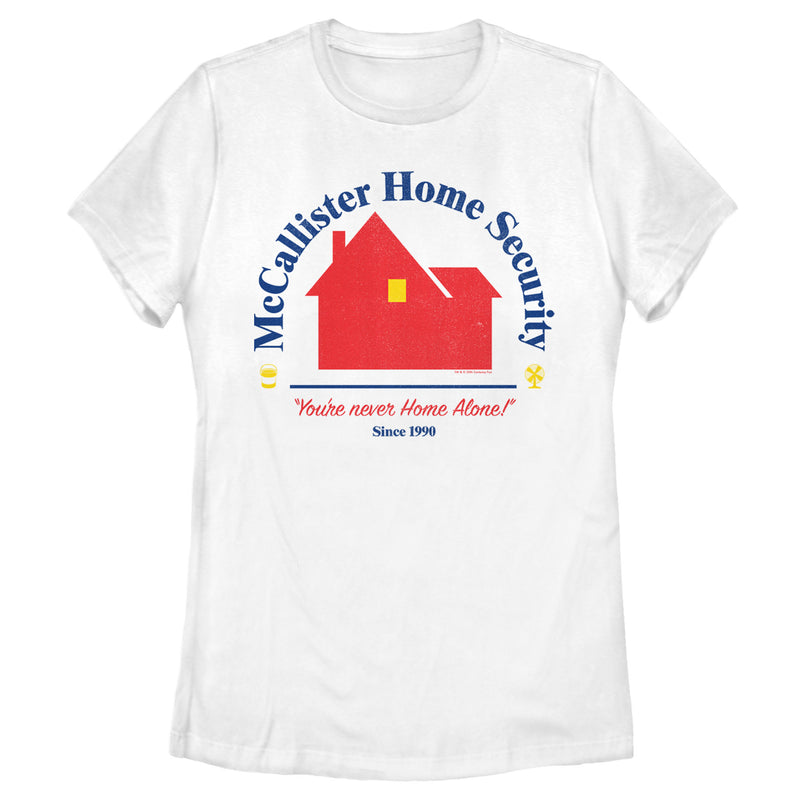 Women's Home Alone McCallister Home Security T-Shirt