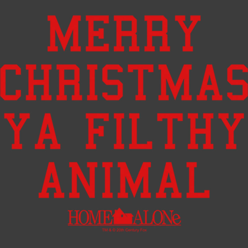 Women's Home Alone Merry Christmas Ya Filthy Animal T-Shirt