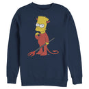 Men's The Simpsons Devil Bart Sweatshirt