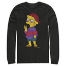 Men's The Simpsons Cool Lisa Long Sleeve Shirt