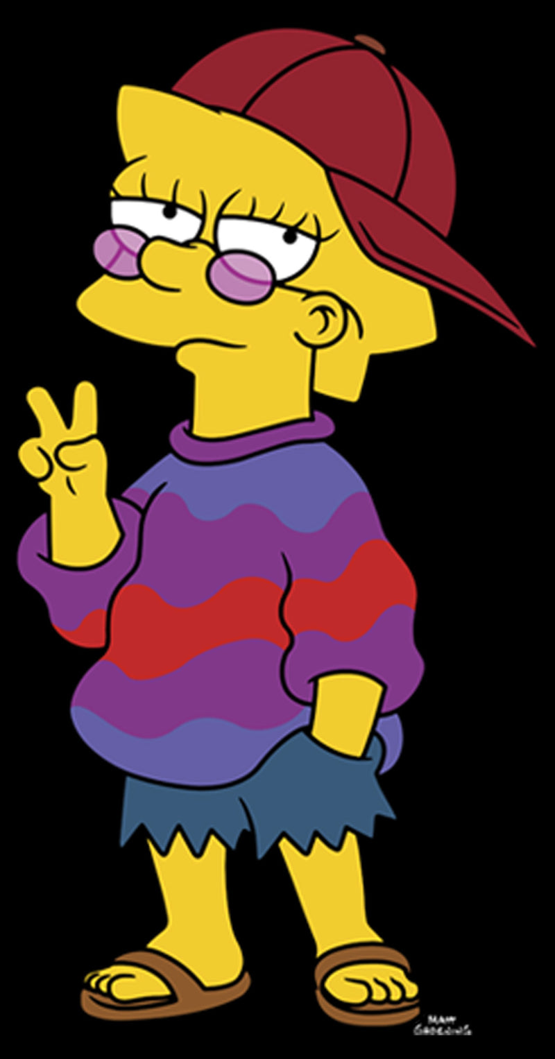 Men's The Simpsons Cool Lisa Pull Over Hoodie