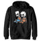 Boy's The Simpsons Skeleton Bart and Lisa Pull Over Hoodie