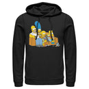 Men's The Simpsons Classic Family Couch Pull Over Hoodie