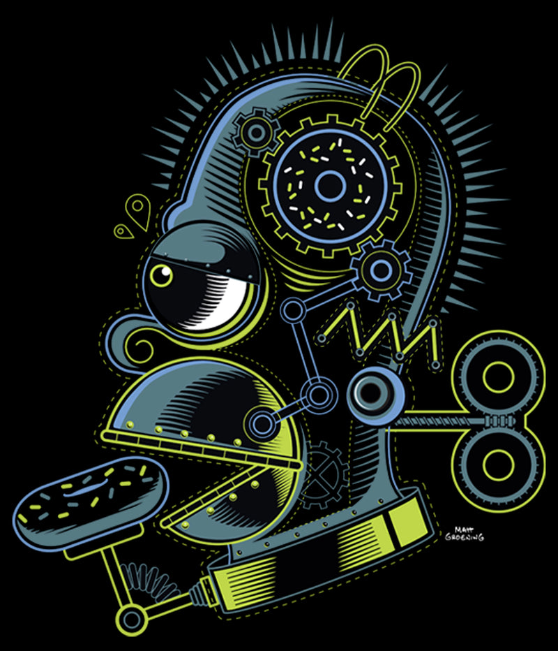 Men's The Simpsons Mechanical Homer T-Shirt