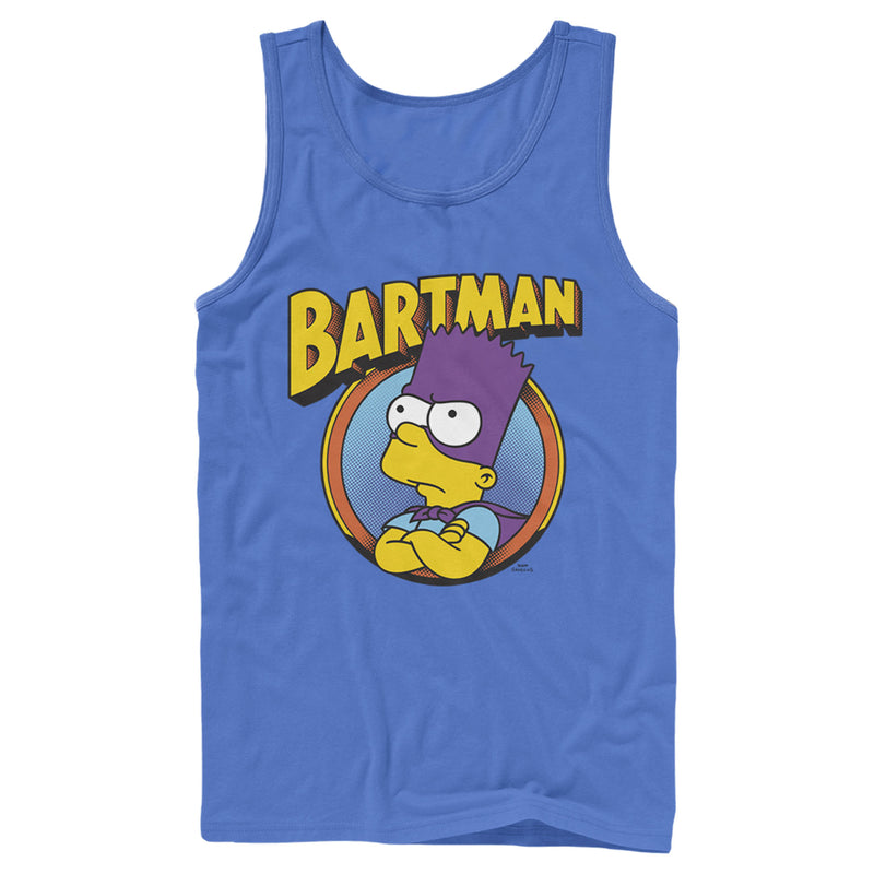 Men's The Simpsons Bartman Tank Top