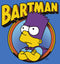 Men's The Simpsons Bartman Pull Over Hoodie