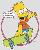 Women's The Simpsons Eat My Shorts Racerback Tank Top