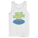 Men's The Simpsons Foolish Earthlings Tank Top