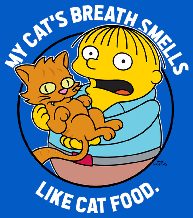 Men's The Simpsons Ralph and His Cat T-Shirt