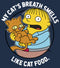 Men's The Simpsons Ralph and His Cat Long Sleeve Shirt