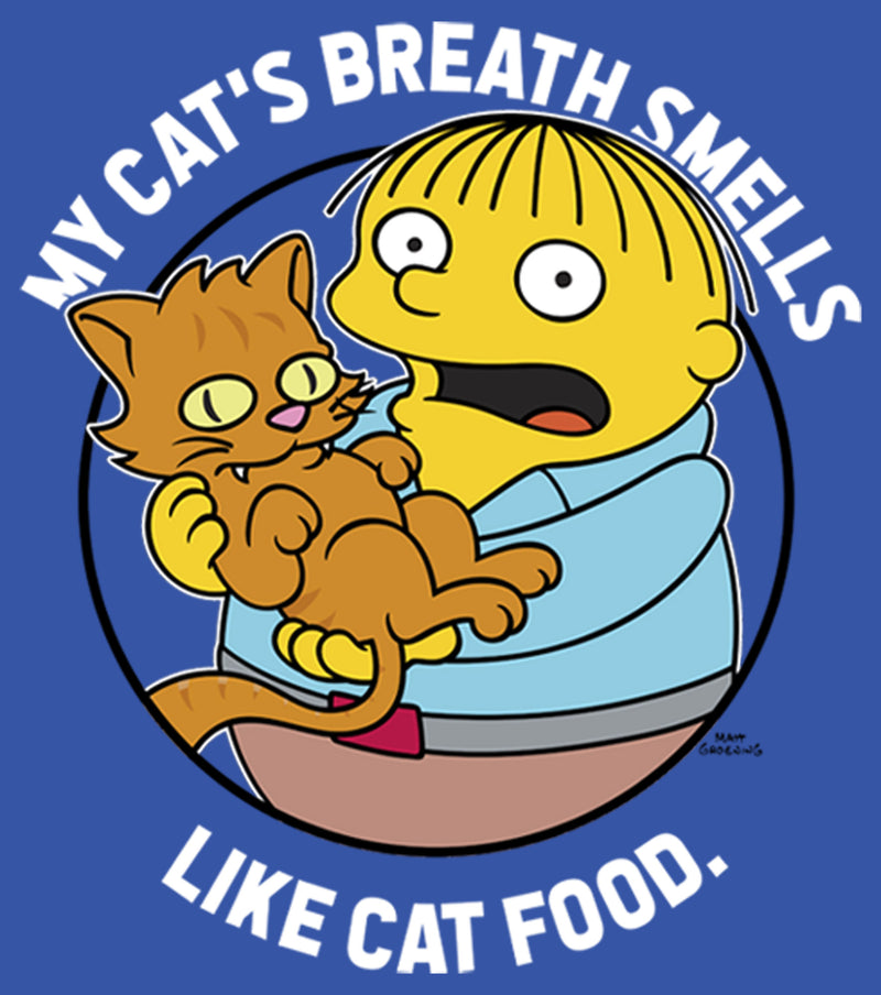 Men's The Simpsons Ralph and His Cat Sweatshirt