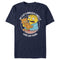 Men's The Simpsons Ralph and His Cat White Circle T-Shirt