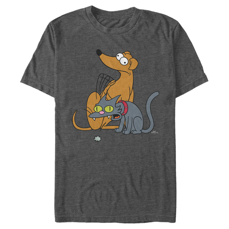 Men's The Simpsons Family Pets T-Shirt