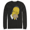 Men's The Simpsons Doh Homer Long Sleeve Shirt