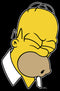 Men's The Simpsons Doh Homer Pull Over Hoodie