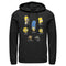 Men's The Simpsons Family Faces Pull Over Hoodie