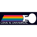 Men's Star Trek: The Next Generation Enterprise Love is Universal T-Shirt