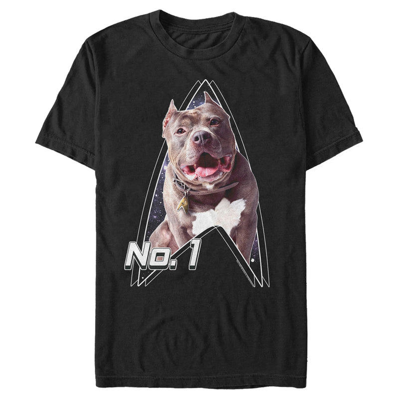 Men's Star Trek: Picard Number One Dog T-Shirt