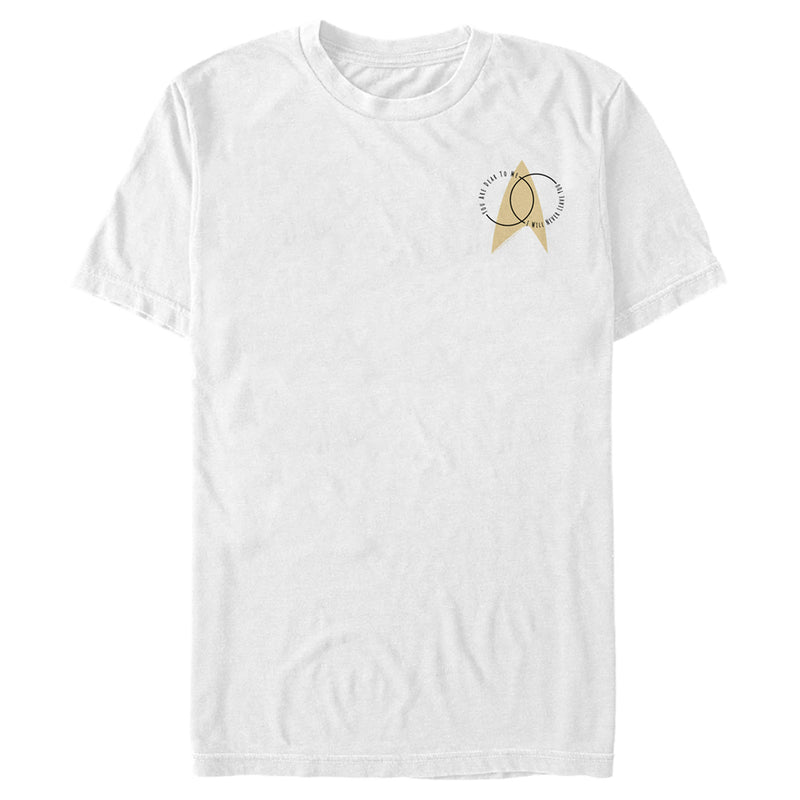 Men's Star Trek: Picard You Are All Dear To Me, I Will Never Leave You T-Shirt