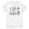 Women's Lost Gods Colorful Succulents T-Shirt