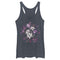 Women's Lost Gods Floral Moon Racerback Tank Top