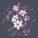 Women's Lost Gods Floral Moon Racerback Tank Top