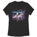 Women's Lost Gods Horses at Night T-Shirt