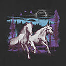 Women's Lost Gods Horses at Night T-Shirt