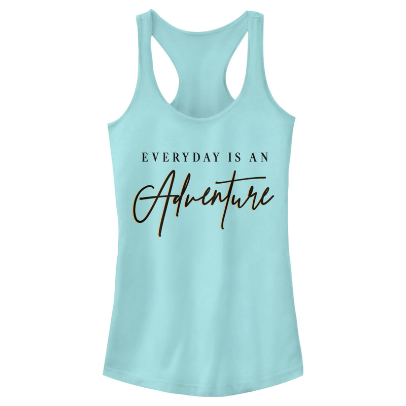 Junior's Lost Gods Everyday Is an Adventure Racerback Tank Top