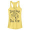 Junior's Lost Gods Young Heart Run Free Racerback Tank Top