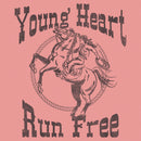 Junior's Lost Gods Young Heart Run Free Sweatshirt